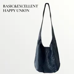 BASIC&EXCELLENT HAPPY UNION／ショルダーバッグ レザー