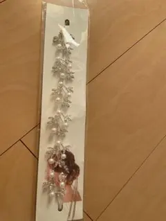 ウェディング ヘッドドレス パール