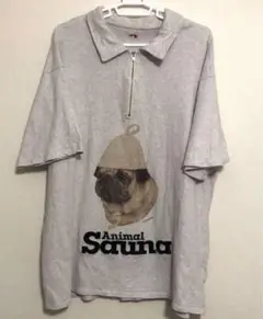 週末SALE SAUVENIR サウべニア パグ　ハーフジップ　 アニマルサウナ
