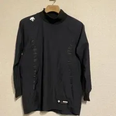 野球 ジュニア アンダーシャツ 長袖 シャカシャカ ブラック デサント　150