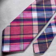 ◉ 新品タグなし ◉ Brooks Brothers マドラス・チェック・タイ