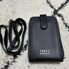 TAKEO KIKUCHI スマホショルダーバッグ