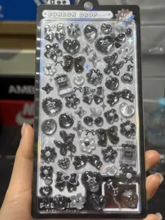 新品未開封　ぶらっくボンボン　ボンボンドロップシール　クーリア　正規品　黒