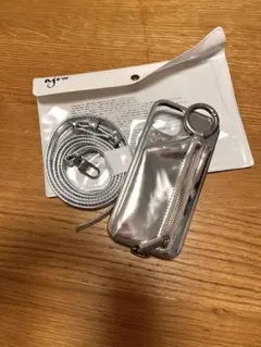 ajew 携帯ケース iPhone13用 シルバー♡