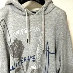 【DIESELのディーゼルグラフィックプリント パーカー Ｓサイズ