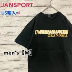 ●T361【US輸入】ジャンスポーツ Tシャツ ブラック系 men's【M】のサムネイル