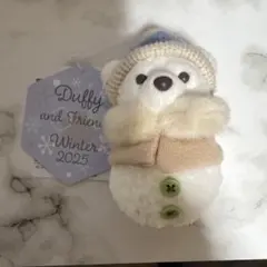 ディズニークリスマスシークレットオブスノーウィーデイダッフィーぬいぐるみチャーム