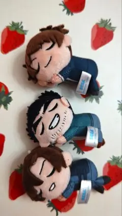 名探偵コナン　おやすみぬいぐるみぷち　3個セット