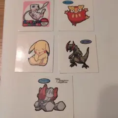 ポケモンシールセット　5枚