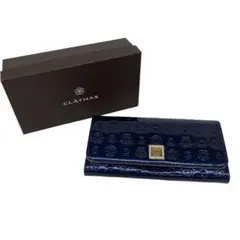 新品タグ付 クレイサス CLATHAS がま口 牛革 財布 ベティ ネイビー 新品タグ付 クレイサス CLATHAS がま口 牛革 財布 ベティ ネイビー