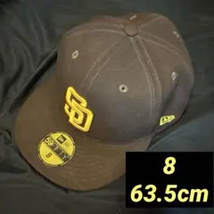 New Era パドレス 59FIFTY SDロゴ キャップ サイズ8