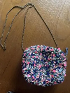 パーティバッグ　スパンコール　ビーズ　カラフル　ショルダーバッグ