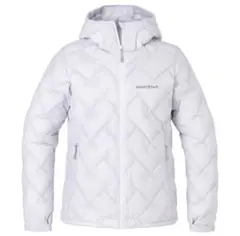 モンベル　イグニスダウン パーカ　ライトグレー