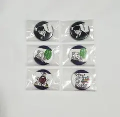 呪術廻戦 collection 缶バッジ プチ 呪 術 伊地知 メカ丸 漏瑚