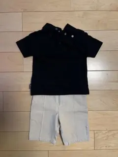 COMME CA ISM 90cm ポロシャツ ハーフパンツ セット売り 法事