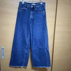 ZARA ワイドレッグデニム EU32