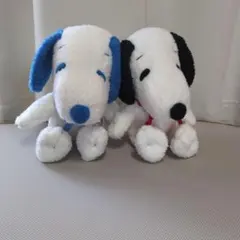 スヌーピー　パールボアぬいぐるみ　2体セット