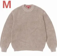 お*ぴ様 Supreme Washed Small Box Waffle Swe supreme Washed Small Box Waffle Sweater - メルカリ