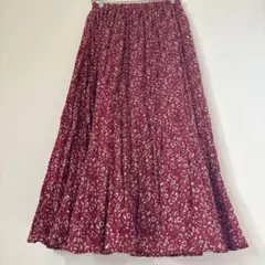 JOURNAL STANDARD relume 花柄 プリーツ ロングスカートのサムネイル