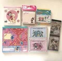 ディズニーランド　ディズニーシー　メモ帳　8冊　まとめ売り