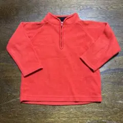 レッド フリースジャケット サイズ95