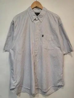 ポロラルフローレン　ストライプシャツ●アメリカ古着（商品番号5555）