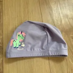 Nabaiji キッズ 水泳帽 ユニコーン パープル