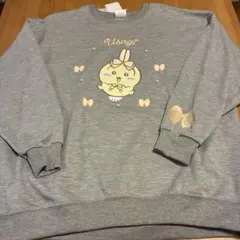 春コーデ　タグ付新品　大きめレディース長袖トレーナー伸縮性　ちいかわ　うさぎ