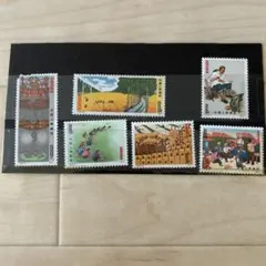 耳付き】中国切手 水郷の新しい顔5種横連刷 1978年 - メルカリ