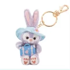 香港ディズニー　ステラルー　トラベラー　ぬいぐるみ　チャーム　キーホルダー