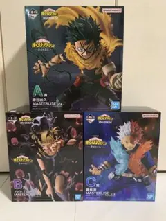 一番くじ 僕のヒーローアカデミア-幸せの上に- A賞・B賞・C賞 セット