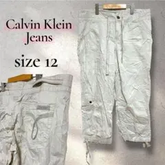 Calvin Klein Jeans カーゴパンツ サイズ12 クロップド丈