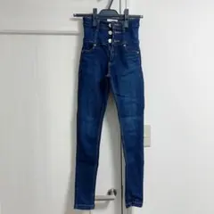 ELDER EMODA ハイウエストスキニーデニム