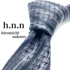 【極美品】hiromichi nakano ネクタイ ほぼ未使用品 ナロータイのサムネイル