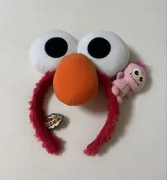 ユニバ　エルモ モッピー　カチューシャ USJ 限定セサミストリート