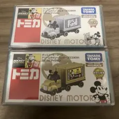 トミカ　ディズニーモータース　ドリームキャリー　90th 2点 特別仕様車
