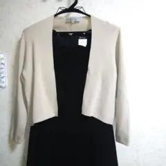 M-PREMIER COUTURE ベージュ カーディガン 36