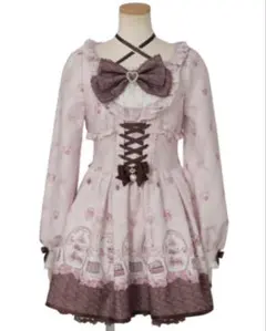 LIZLISA Melty Chocolate ワンピース ピンク