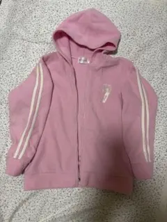 ★CONVERSE ピンク フード付きパーカー 140㎝