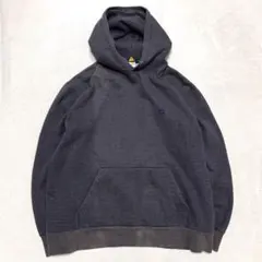 WOOLRICH パーカー フーディー ワッフル グレー Lサイズ ウールリッチ