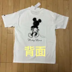 【新品タグ付き】ミッキーマウス メンズTシャツ Mサイズ ホワイト