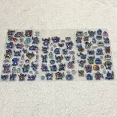 【お裾分けセット】スティッチ 3D 立体シール ぷっくりシール 3点セット
