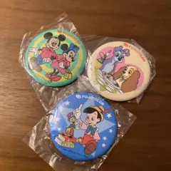 ☻さま専用　ディズニー　缶バッジ　３点