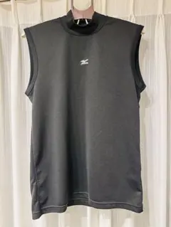 Mizuno ブラック ノースリーブ アンダーシャツ M