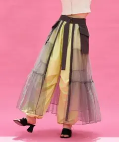 チュールティアードベルトスカート MAISON SPECIAL/メゾンスペシャルのサムネイル
