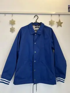 nano universe コーチジャケット 青