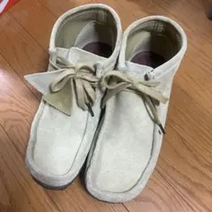 CLARKS ORIGINALSワラビー ベージュ メープル UK9
