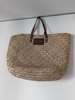 【美品・未使用】ドバイ　ブルガリ　BVLGARI かごバッグ 美品・未使用】ドバイ ブルガリ BVLGARI かごバッグ