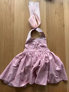 【マーレマーレ】ピンク お食事エプロン