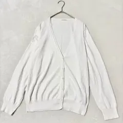 【UNIQLO】Vネック 長袖 カーディガン（XL）オールドユニクロ シンプルのサムネイル